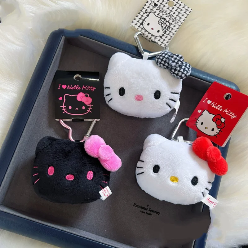 Плюшевая игрушка Hello Kitty, брелок для рюкзака, подвеска, милая мультяшная плюшевая кукла в форме головы, аниме, девчачье сердце, милый подарок для девочек
Плюшевая игрушка Hello Kitty, брелок для рюкзака, подвеска, милая мультяшная плюшевая кукла в форме головы, аниме, девчачье сердце, милый подарок для девочек