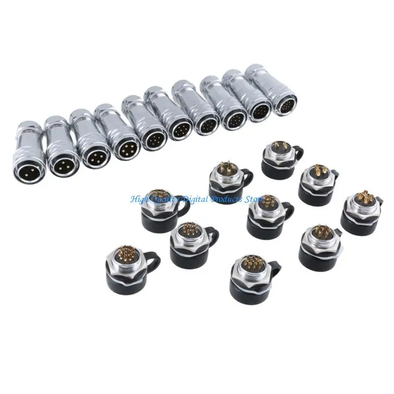 U2JE SF2010 Metal Aviation Connector SF2010 Plug SF2012 Socket Waterproof 2 To 12Pin
U2JE SF2010 Metal Aviation Connector SF2010 Plug SF2012 Socket Waterproof 2 To 12Pin