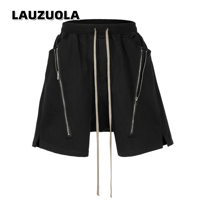 High Quality Luxury Men's Baggy Shorts Side Zipper Drawstring Elastic Waist Loose Streetwear Shorts Gothic Darkwear Short Pants
High Quality Luxury Men's Baggy Shorts Side Zipper Drawstring Elastic Waist Loose Streetwear Shorts Gothic Darkwear Short Pants
