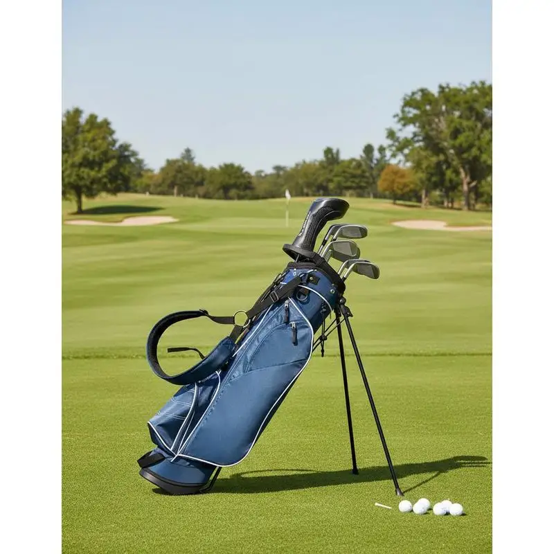 Golf Stand Cart Bag with 4 Way Divider Carry Organizer Pockets-Blue
Golf Stand Cart Bag with 4 Way Divider Carry Organizer Pockets-Blue