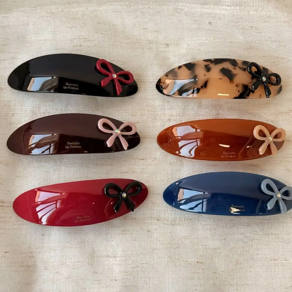 Vintage Spring Clip Hair Clips Large Acetate Sweet Bow Hairpins Three-dimensional Elliptical Gift Barrettes Headdress
Vintage Spring Clip Hair Clips Large Acetate Sweet Bow Hairpins Three-dimensional Elliptical Gift Barrettes Headdress