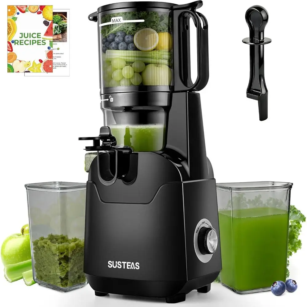 Juicer hines with 5.3" Extra Wide Chute,Cold PrJuicer or Whole ruits & Vegetables, 64oz acity Juice Extractor 250W, Easy to Clea
Juicer hines with 5.3" Extra Wide Chute,Cold PrJuicer or Whole ruits & Vegetables, 64oz acity Juice Extractor 250W, Easy to Clea