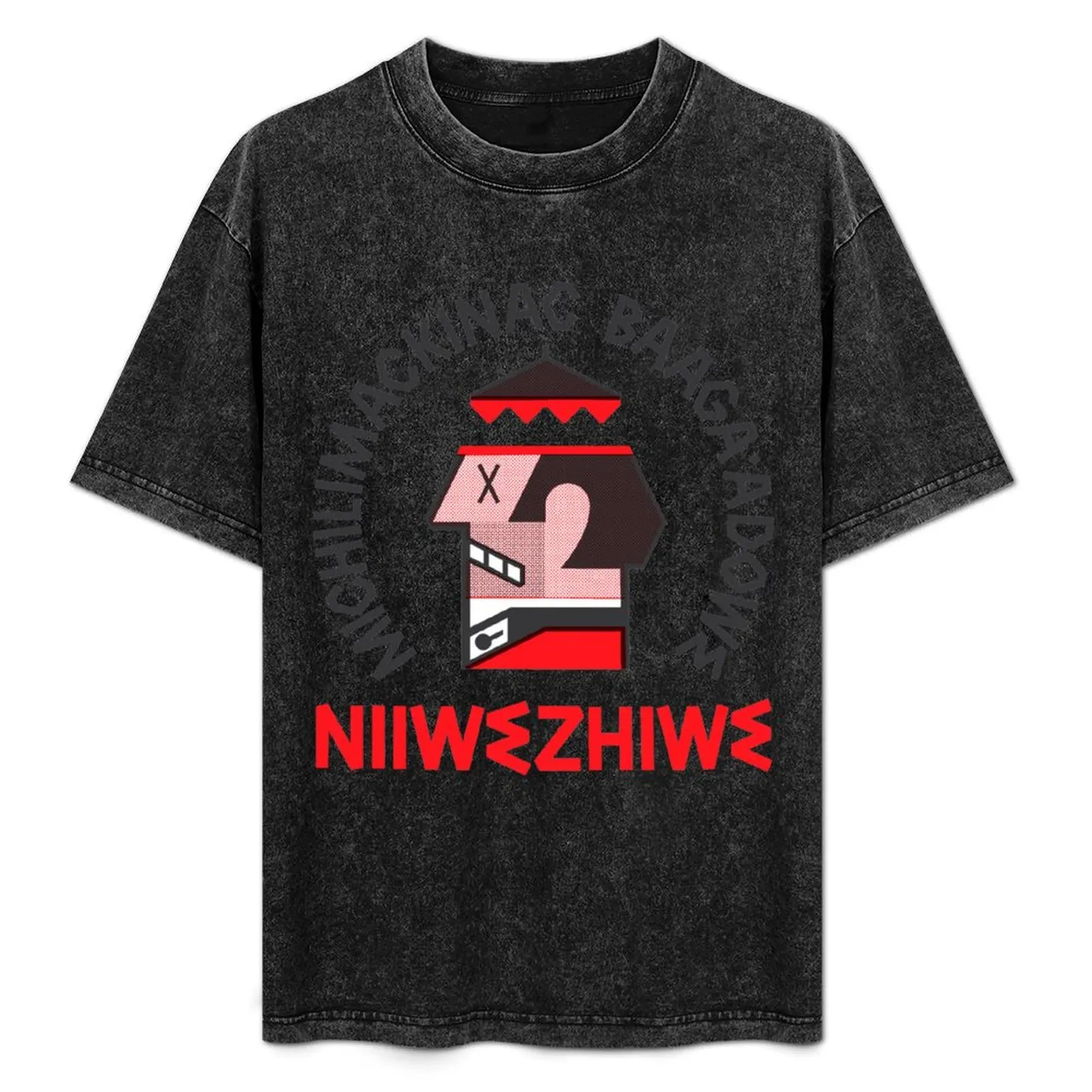Niiwezhiwe T-Shirt Simple Print Design T-Shirt
Niiwezhiwe T-Shirt Simple Print Design T-Shirt