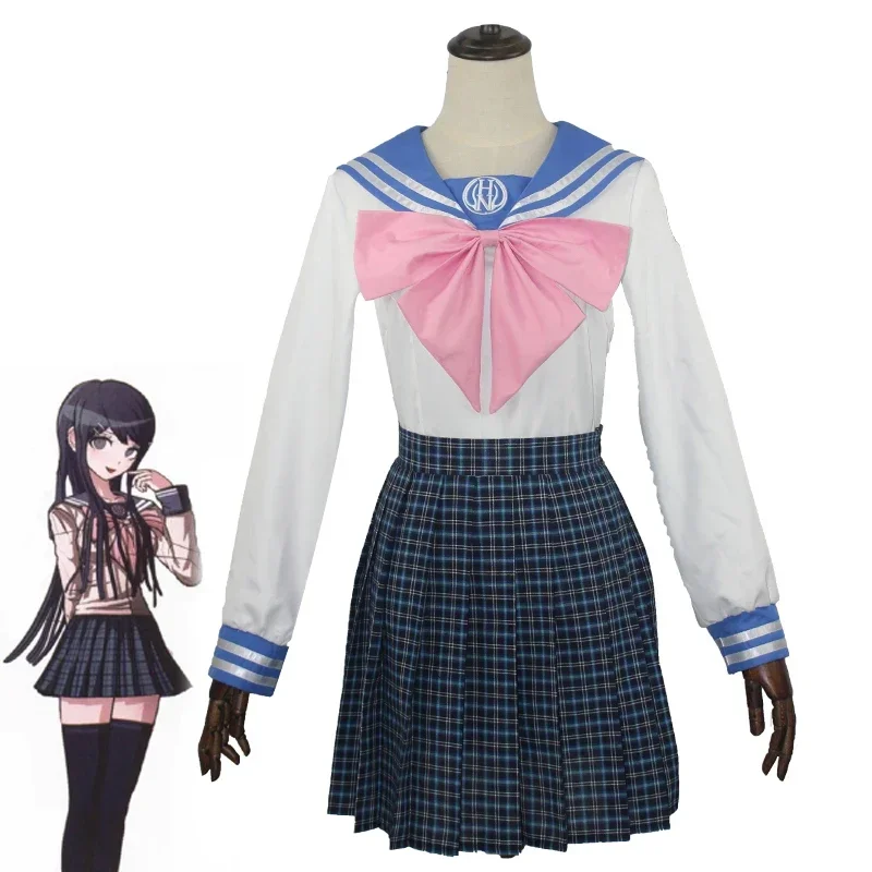 Dangan Ronpa Cosplay Anime Maizono Sayaka Costume Adult Women Shirt+Skirt+Bow+Stocking Sets
Dangan Ronpa Cosplay Anime Maizono Sayaka Costume Adult Women Shirt+Skirt+Bow+Stocking Sets
