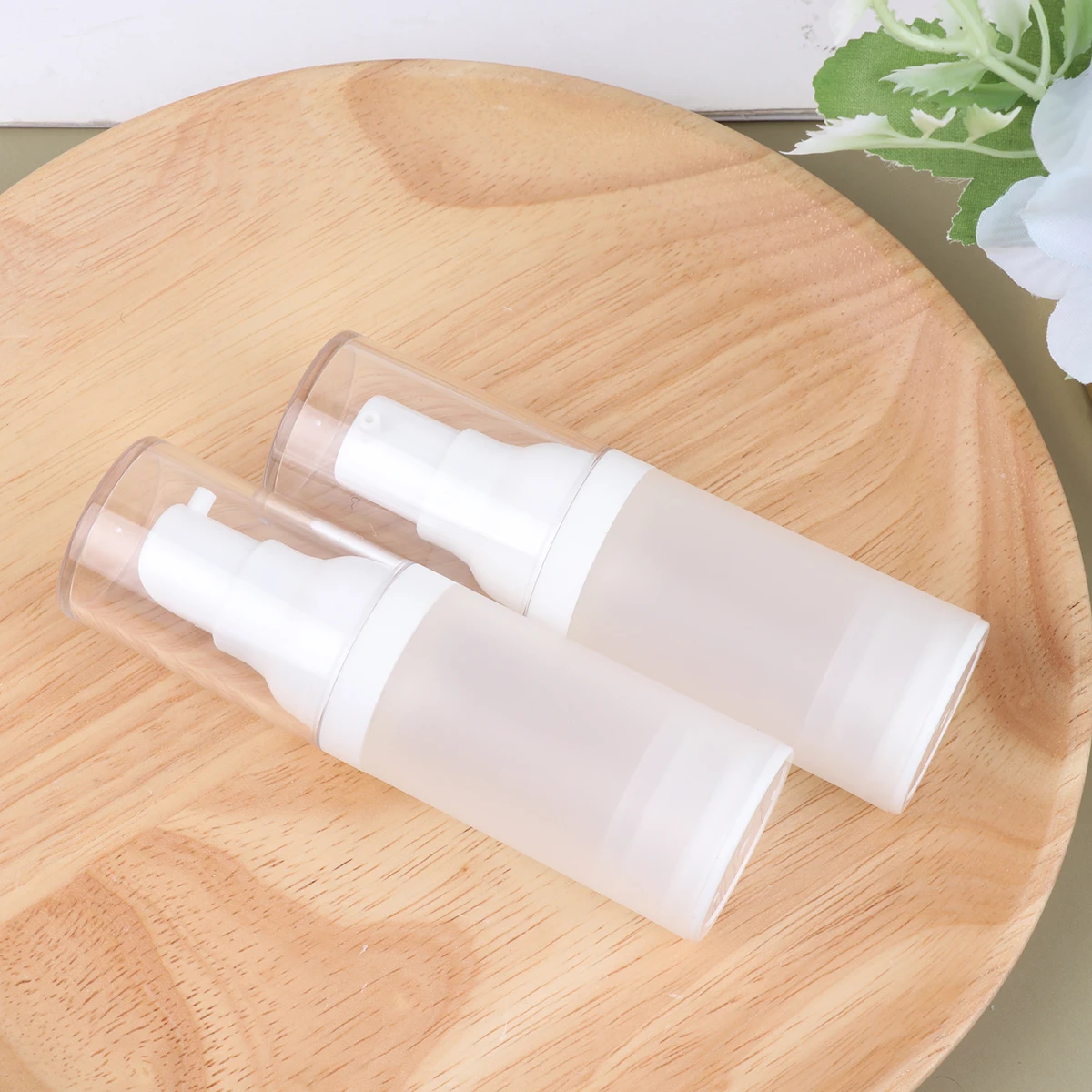 3pcs Frosted Vacuum Pump Lotion Container Dispenser Emulsion Bottle 50Ml Travel Portable Leakproof Lightweight Empty
3pcs Frosted Vacuum Pump Lotion Container Dispenser Emulsion Bottle 50Ml Travel Portable Leakproof Lightweight Empty