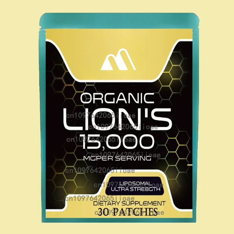 Lions Mane Mushroom Transdermal Patches Promotes Mental Clarity, Focus, and Memory 30 Patches
Lions Mane Mushroom Transdermal Patches Promotes Mental Clarity, Focus, and Memory 30 Patches