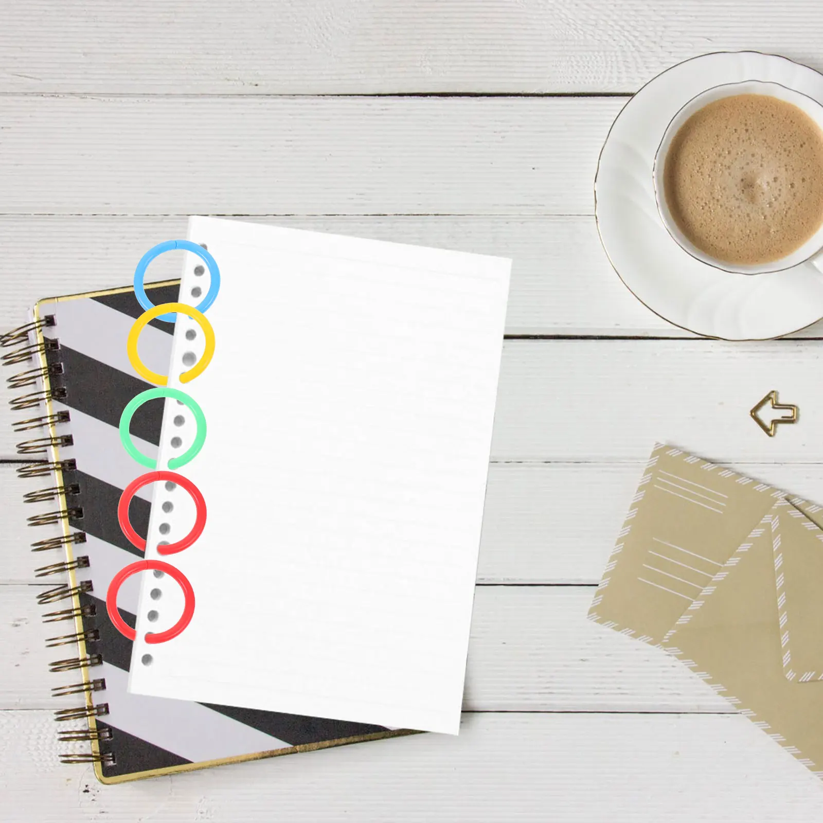 40Pcs Plastic Colorful Book Rings Binder Rings for Loose Leaf Binding Scrapbook Keychain Making DIY Loose Leaf Binder
40Pcs Plastic Colorful Book Rings Binder Rings for Loose Leaf Binding Scrapbook Keychain Making DIY Loose Leaf Binder