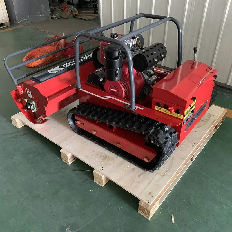 Cutting width 80/100/120 cm High power diesel lawn mower Remote control lawn mower
Cutting width 80/100/120 cm High power diesel lawn mower Remote control lawn mower