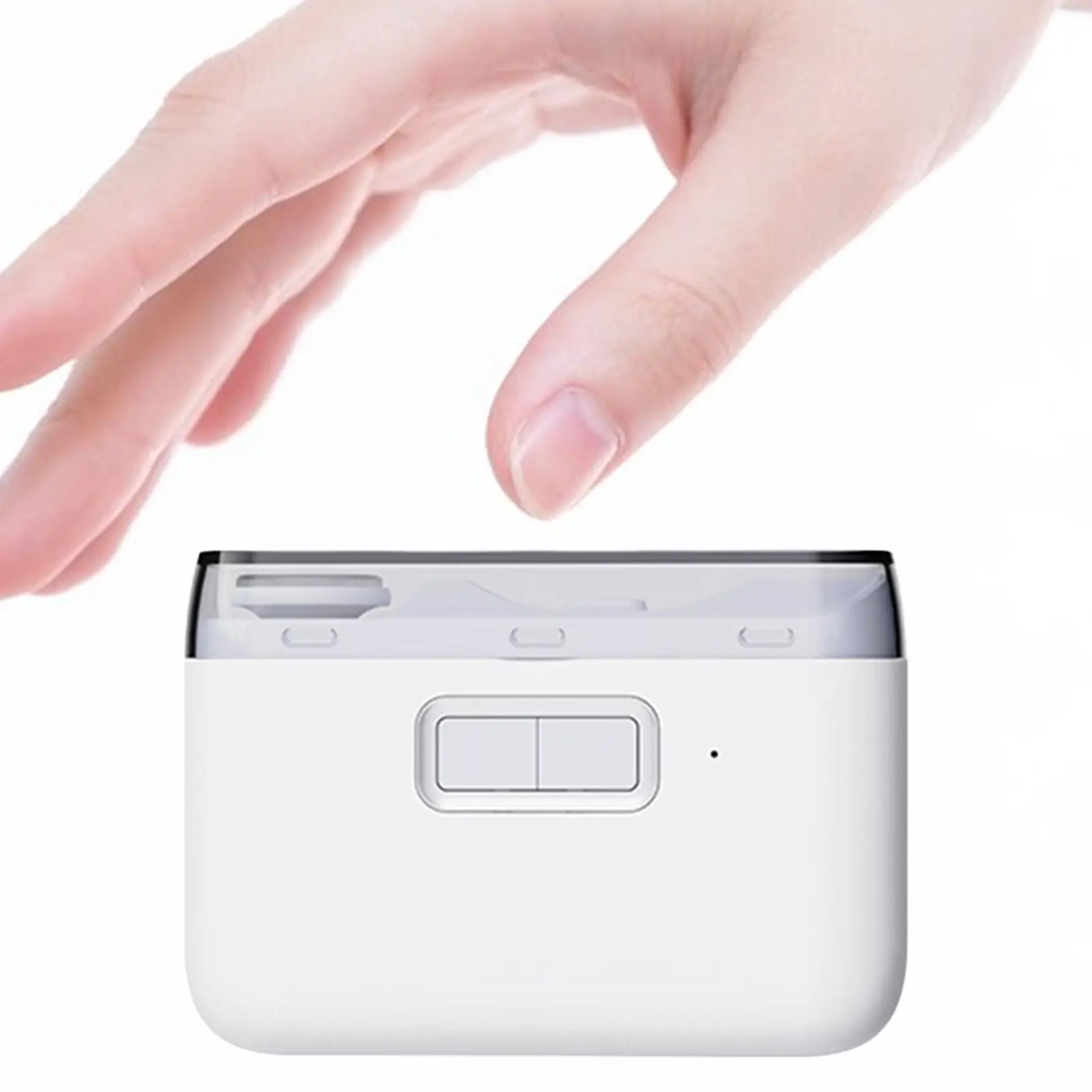 Fingernail Cutter with Scraps Storage Rechargeable Electric Nail Clipper Polish Trimmer for Children Adults
Fingernail Cutter with Scraps Storage Rechargeable Electric Nail Clipper Polish Trimmer for Children Adults