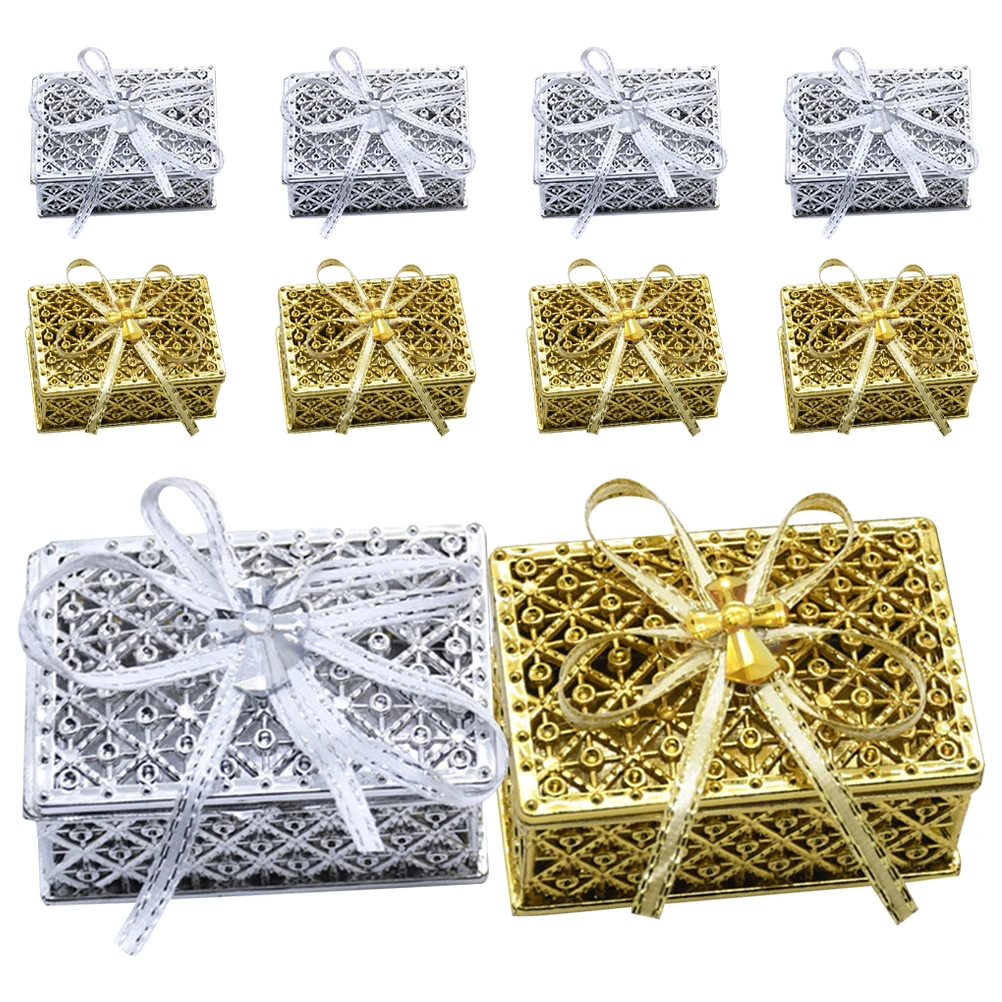 10 Pcs Necklace Shaped Bowknot Jewelry Storage Case Vintage Bridesmaid Rack ABS Material Gift Packaging Box Trinket Container
10 Pcs Necklace Shaped Bowknot Jewelry Storage Case Vintage Bridesmaid Rack ABS Material Gift Packaging Box Trinket Container