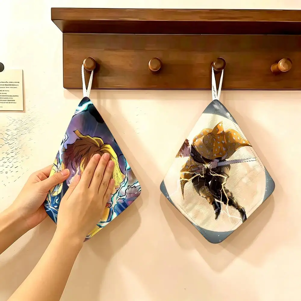 Anime Character Agatsuma Zenitsu Hanging Style Hand Wiping Towel, Polyester Cotton, Anti-fade for Indoor Kitchen Living Room
Anime Character Agatsuma Zenitsu Hanging Style Hand Wiping Towel, Polyester Cotton, Anti-fade for Indoor Kitchen Living Room