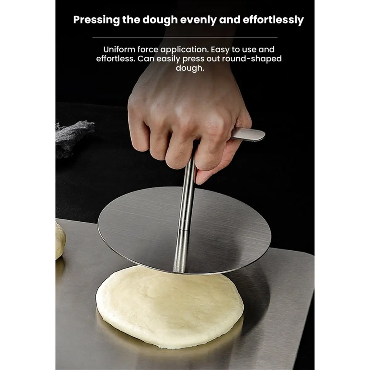 Simple Tortilla Press Maker - Stainless Steel Multi-Functional Dough , Maker for Making Flour, Gluten-Free Tortillas
Simple Tortilla Press Maker - Stainless Steel Multi-Functional Dough , Maker for Making Flour, Gluten-Free Tortillas