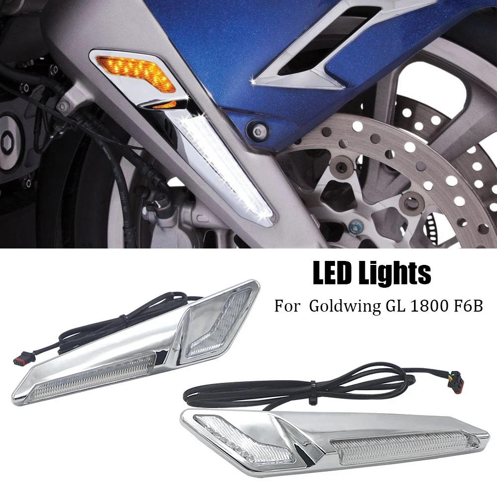 Новинка для Honda Goldwing GL 1800 GL1800 F6B Передняя Тормозная вилка для мотоцикла устанавливаемая навигационная светодиодная фара В Хромированном или черном цвете 2018 2019 2020
Новинка для Honda Goldwing GL 1800 GL1800 F6B Передняя Тормозная вилка для мотоцикла устанавливаемая навигационная светодиодная фара В Хромированном или черном цвете 2018 2019 2020
