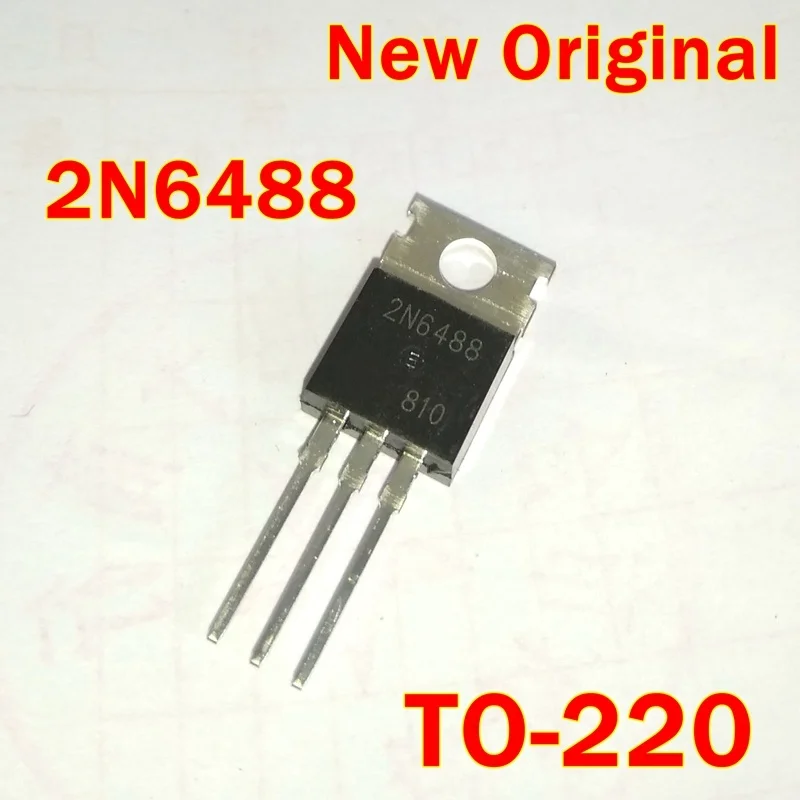 1Pcs to 100Pcs 2N6488G 2N6488 To-220 New Original 15A, 80V, Npn, Si, Power Transistor
1Pcs to 100Pcs 2N6488G 2N6488 To-220 New Original 15A, 80V, Npn, Si, Power Transistor