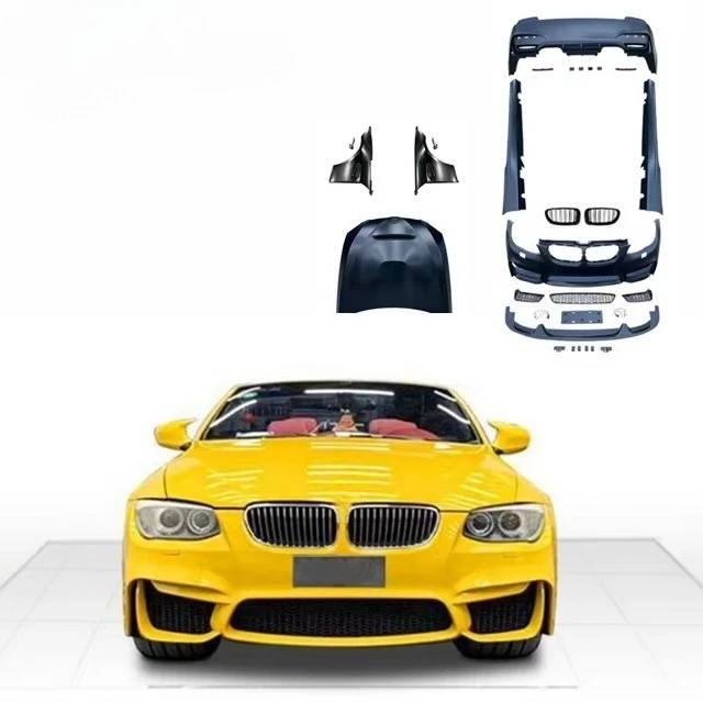 For 3 Series E92 Upgrade M4 Style Sport BodyKit Front Rear Bumper Front Grille Fender Hood 10-13
For 3 Series E92 Upgrade M4 Style Sport BodyKit Front Rear Bumper Front Grille Fender Hood 10-13