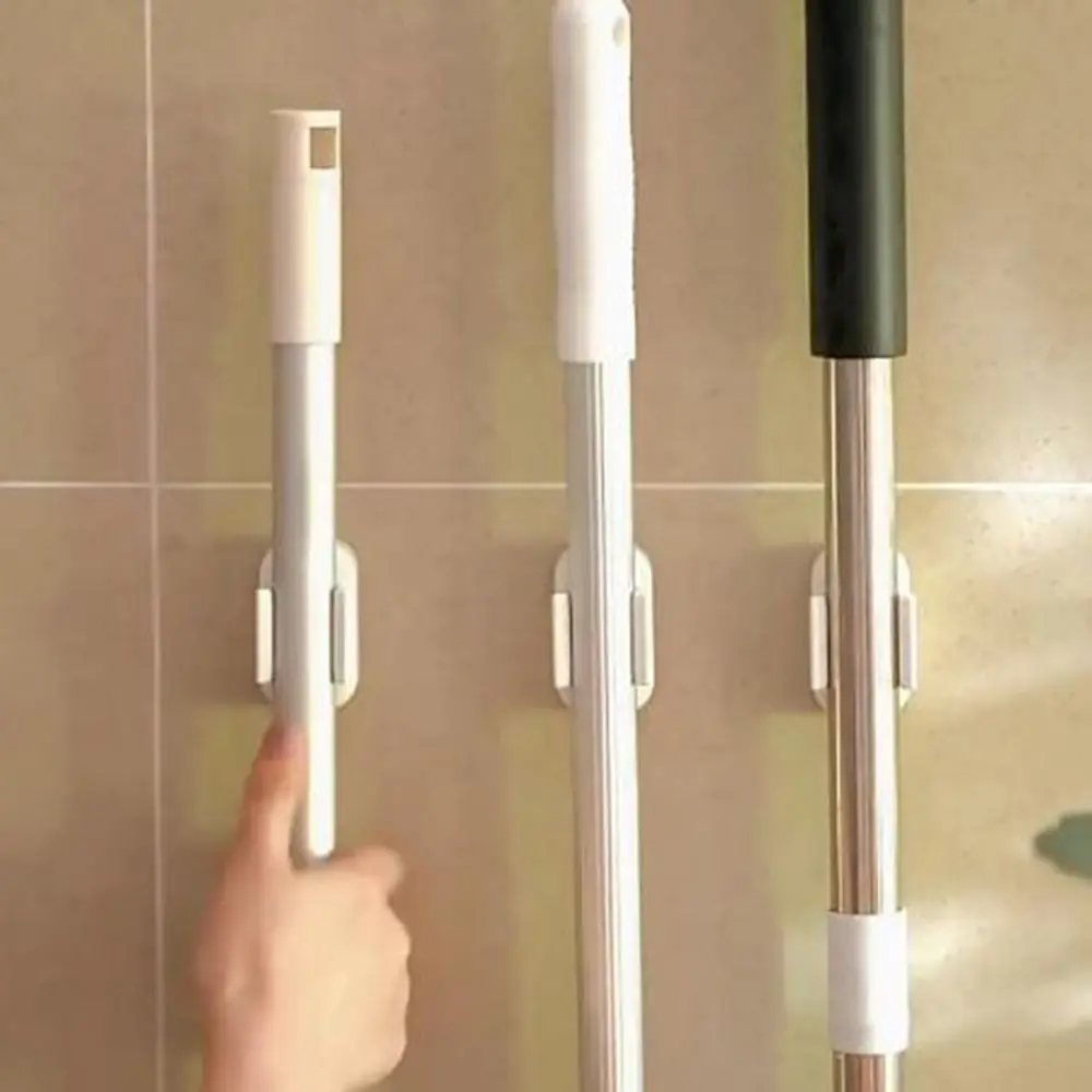 Practical Plastic Mop Broom Holder Self Adhesive Wall Mounted Electric Toothbrush Holder White Waterproof Mop Clip for Kitchen
Practical Plastic Mop Broom Holder Self Adhesive Wall Mounted Electric Toothbrush Holder White Waterproof Mop Clip for Kitchen