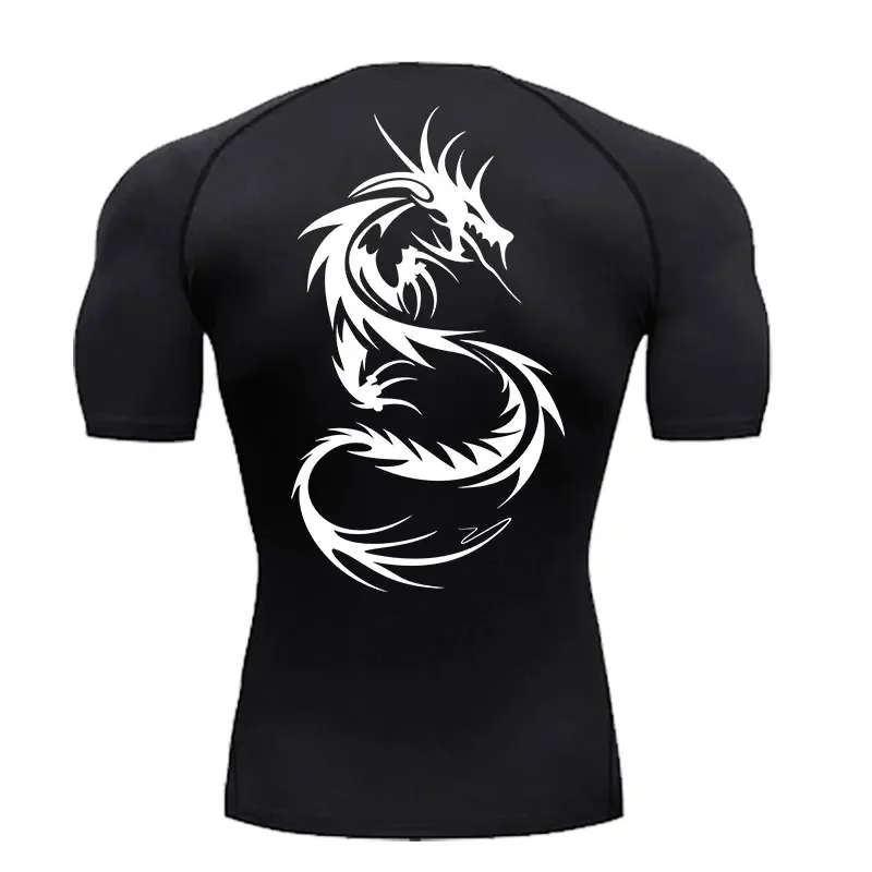 Training and Exercises T Shirt Y2K Dragon Printing Compression Tshirts Sport Workout Thorn Mens Running Fitness Tight Top Tee
Training and Exercises T Shirt Y2K Dragon Printing Compression Tshirts Sport Workout Thorn Mens Running Fitness Tight Top Tee