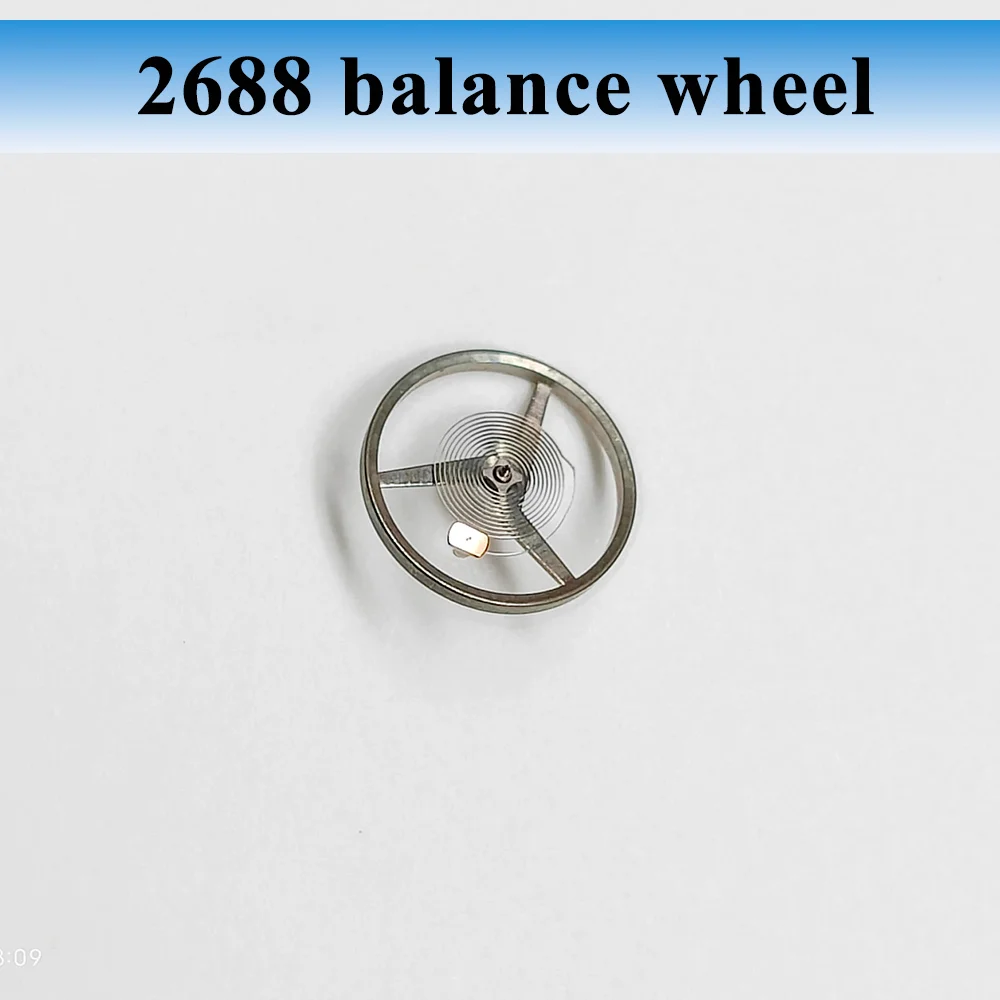 Watch Accessories Balance Wheel with Hairspring Suitable for 2688 Movement Balance Wheel Watch Repair Parts
Watch Accessories Balance Wheel with Hairspring Suitable for 2688 Movement Balance Wheel Watch Repair Parts