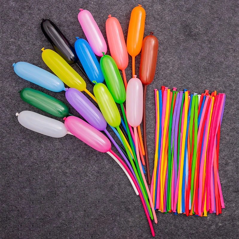 50/100/200pcs Thickened New Long Balloons Wholesale Wedding Birthday Party Decoration Magic Ballons Kids Assorted Latex Long Toy
50/100/200pcs Thickened New Long Balloons Wholesale Wedding Birthday Party Decoration Magic Ballons Kids Assorted Latex Long Toy
