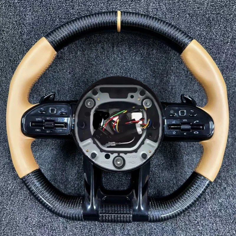 Для Mercedes Benz W204 W205 W213 W219 W222 A45 E63 GLE GLS AMG GT C63 S63 G63 Настоящий хит продаж рулевого колеса из углеродного волокна
Для Mercedes Benz W204 W205 W213 W219 W222 A45 E63 GLE GLS AMG GT C63 S63 G63 Настоящий хит продаж рулевого колеса из углеродного волокна