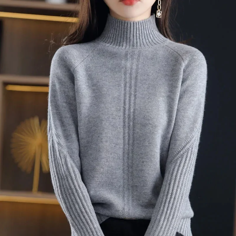 2025 новый модный осенне-зимний свитер, женский вязаный свитер с высоким воротом и длинными рукавами, джемпер, женский теплый трикотаж, нижняя рубашка
2025 новый модный осенне-зимний свитер, женский вязаный свитер с высоким воротом и длинными рукавами, джемпер, женский теплый трикотаж, нижняя рубашка