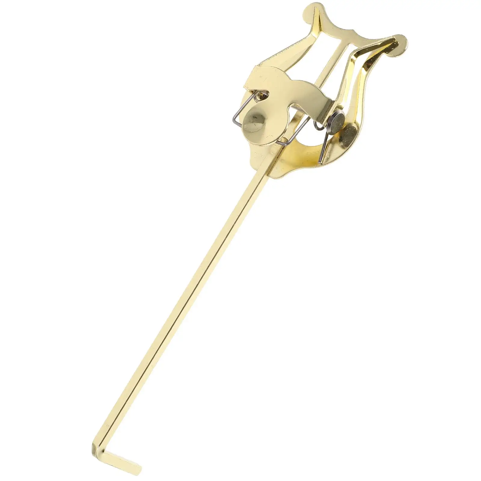 Portable Trumpet Lyre Golden Easy Install Remove Durable Metal Sheet Music Clip Stand Compact Size Suitable Trumpets Cornets
Portable Trumpet Lyre Golden Easy Install Remove Durable Metal Sheet Music Clip Stand Compact Size Suitable Trumpets Cornets