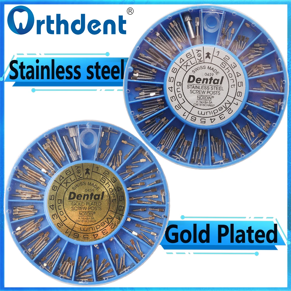 120 шт./упак. Золотистые винтовые штифты из нержавеющей стали для эндодонтии, чистые, для стоматологических инструментов и аксессуаров
120 шт./упак. Золотистые винтовые штифты из нержавеющей стали для эндодонтии, чистые, для стоматологических инструментов и аксессуаров