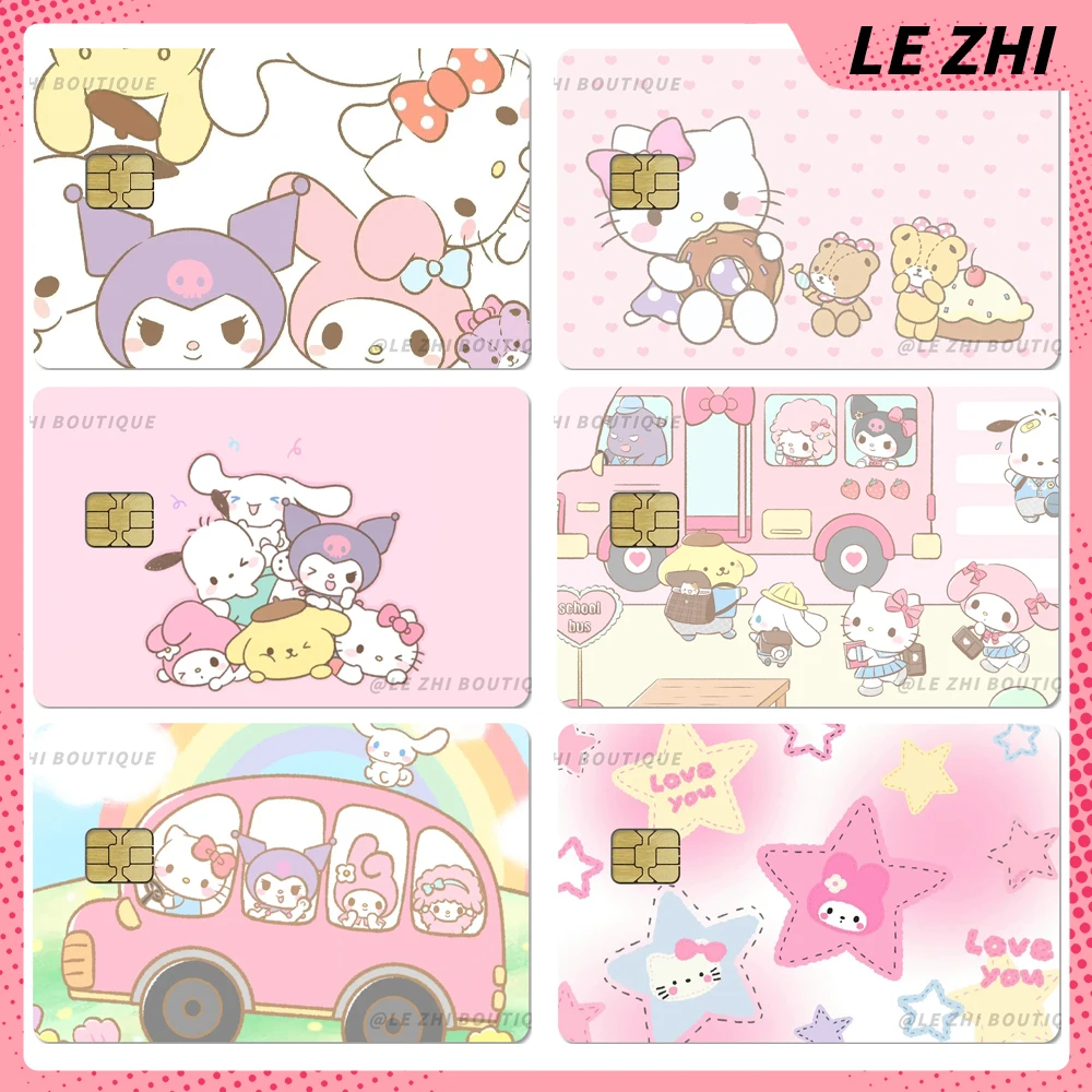 Sanrios Anime Pvc Credit Debit Card Stickers Kawaii Diy Hello Kitty Pom Pom Purin Kuromi My Melody Waterproof Skin Sticker
Sanrios Anime Pvc Credit Debit Card Stickers Kawaii Diy Hello Kitty Pom Pom Purin Kuromi My Melody Waterproof Skin Sticker