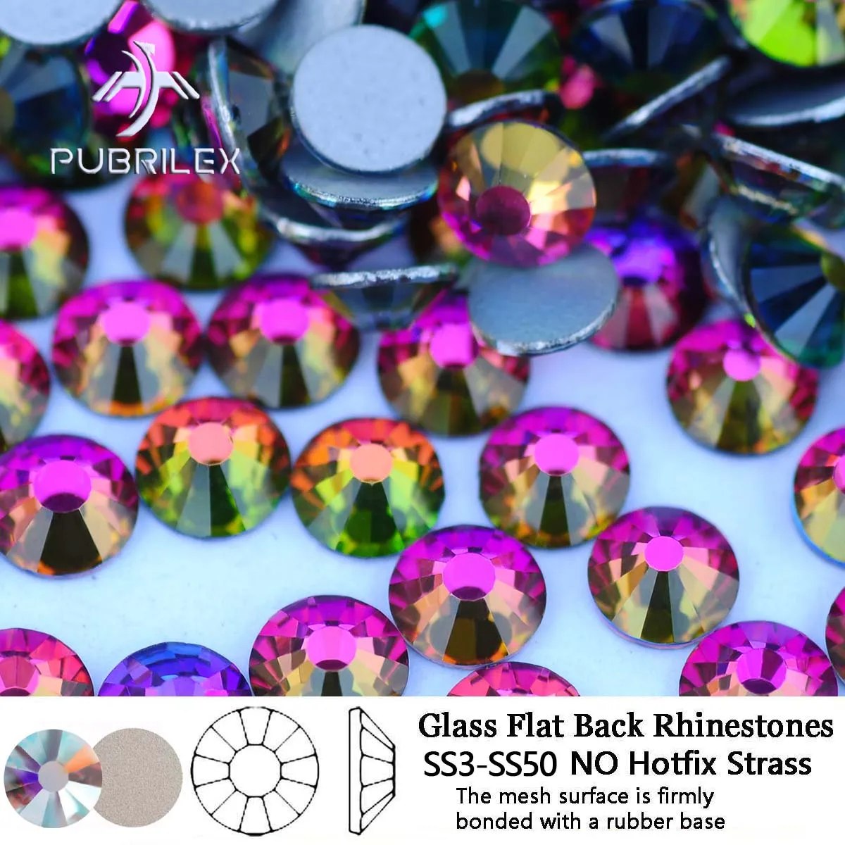 Vitrail Medium Strass Rhinestones flatback round glass non hot-fixed shinning crystal for DIY Nail Art clothing craft
Vitrail Medium Strass Rhinestones flatback round glass non hot-fixed shinning crystal for DIY Nail Art clothing craft