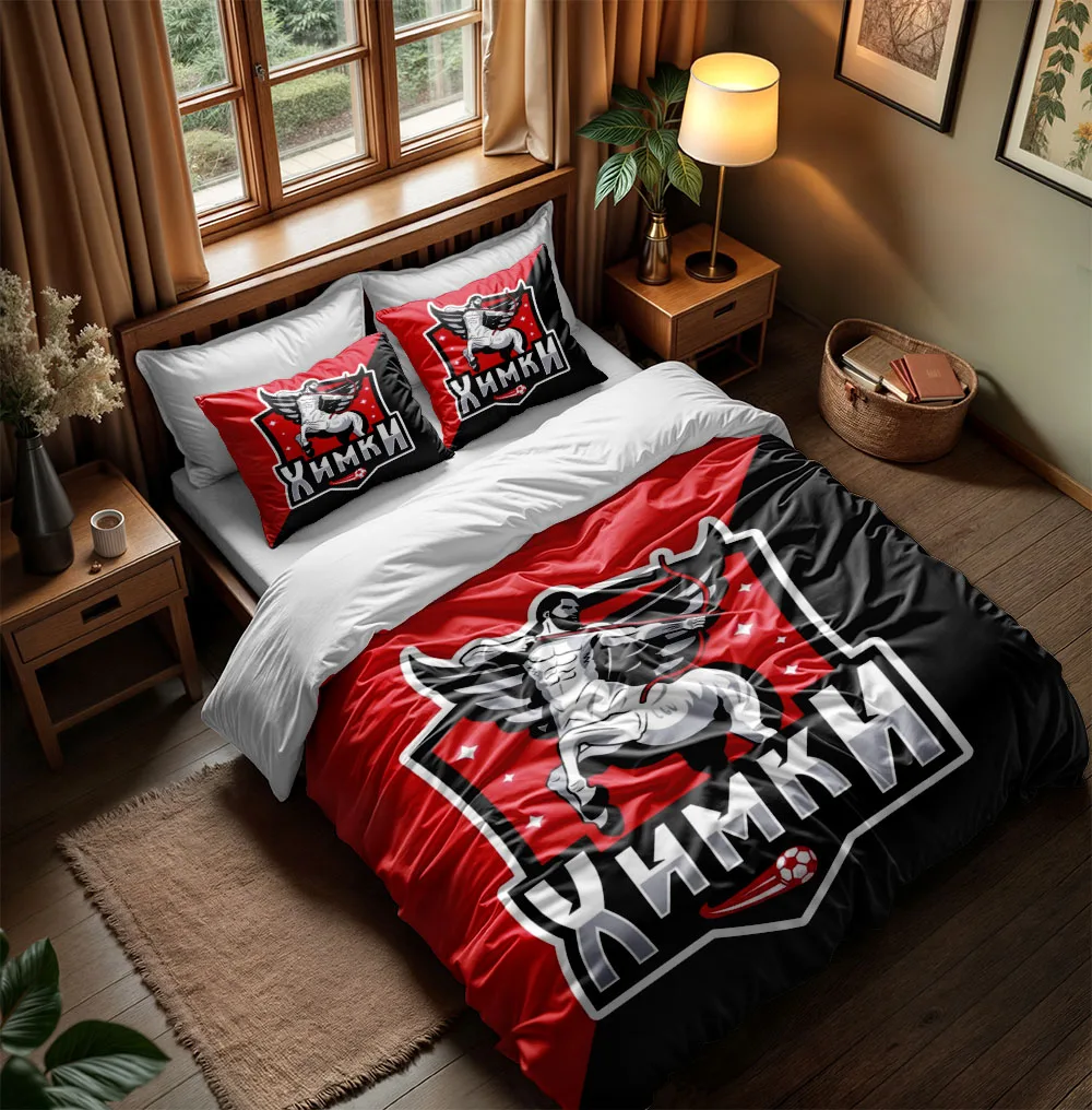 ФК Химки Duvet Cover Set King Queen Double Full Twin Single Size Bed Linen Set
ФК Химки Duvet Cover Set King Queen Double Full Twin Single Size Bed Linen Set