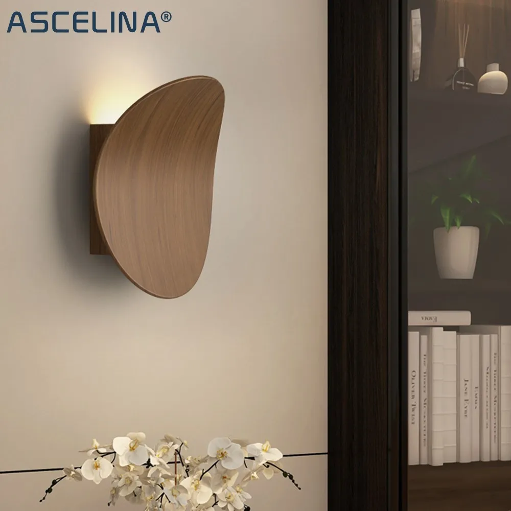 Nordic Wood LED Wall Lamp Modern Room Decor Sconces Living Room Sofa TV Bedside Table Bedroom Mirror Hotel Stairs Interior Light
Nordic Wood LED Wall Lamp Modern Room Decor Sconces Living Room Sofa TV Bedside Table Bedroom Mirror Hotel Stairs Interior Light