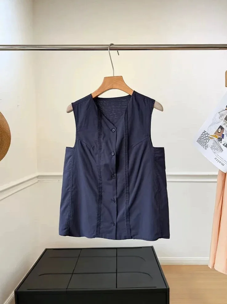 Dave&Di Summer New Women's Casual Edition Sleeveless Shirt Blouses Women's Clothes Shirts Tops
Dave&Di Summer New Women's Casual Edition Sleeveless Shirt Blouses Women's Clothes Shirts Tops