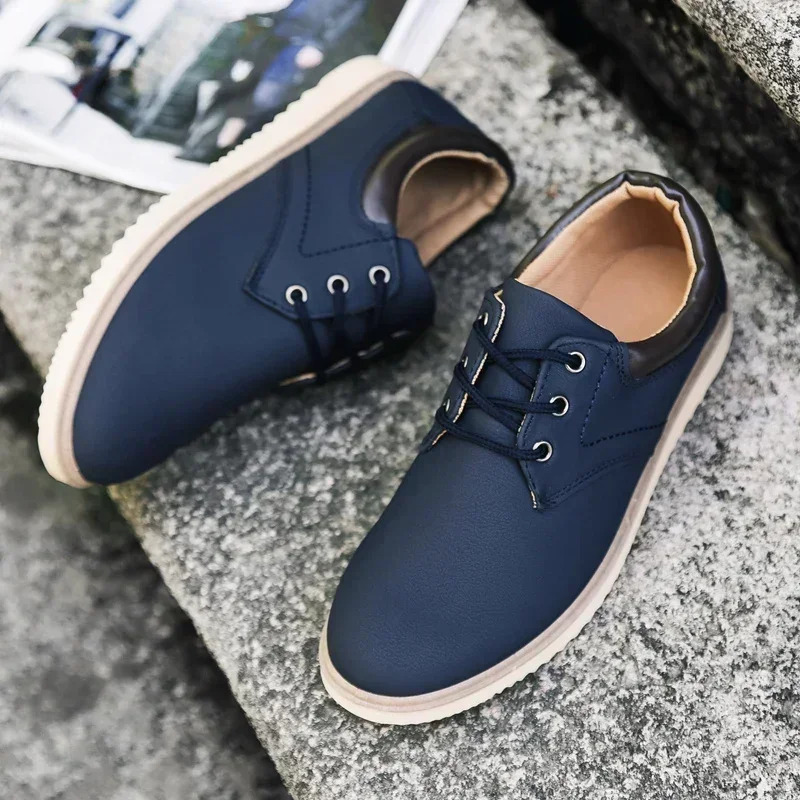 Новая противоскользящая повседневная вулканизированная обувь для мужчин, новая износостойкая классическая кожаная оригинальная легкая спортивная обувь для мужчин
Новая противоскользящая повседневная вулканизированная обувь для мужчин, новая износостойкая классическая кожаная оригинальная легкая спортивная обувь для мужчин