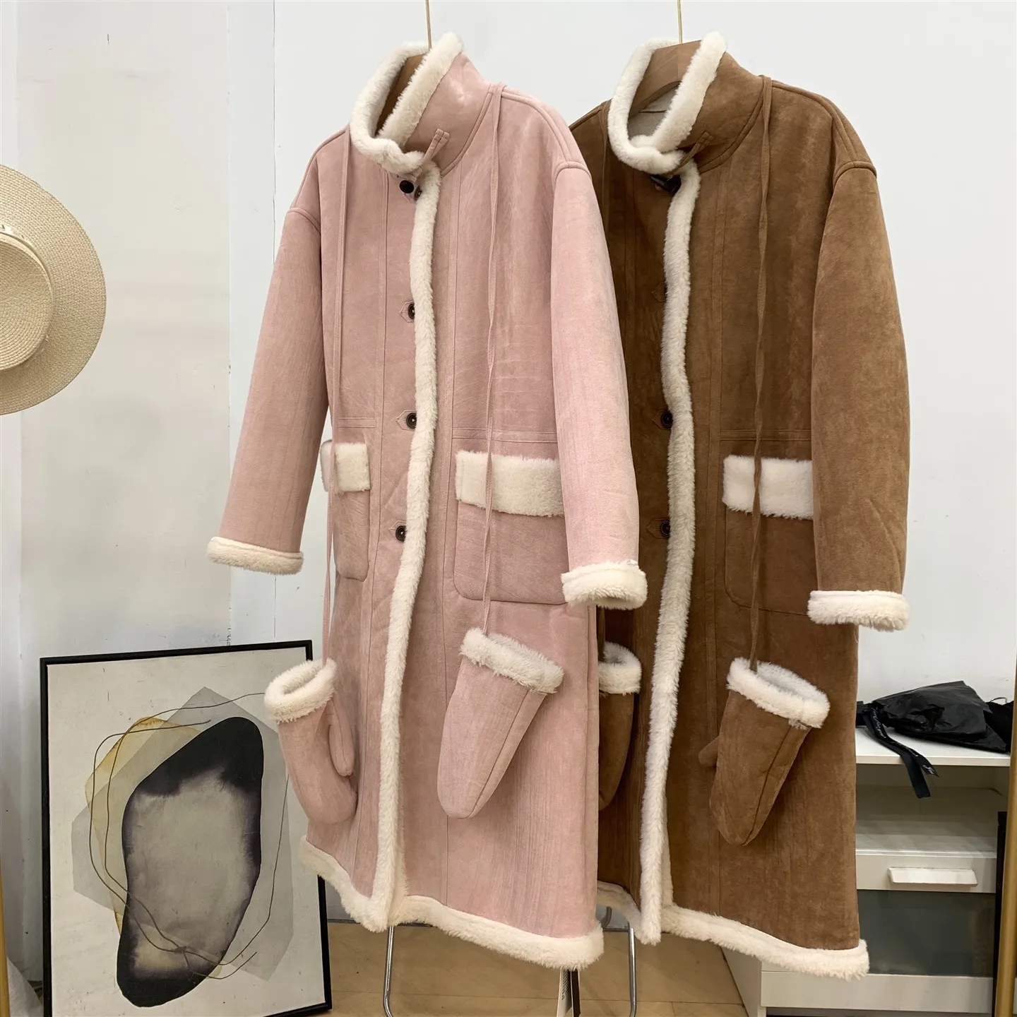 Faionable, теплое цельное длинное пальто, женское свободное утягивающее корейское пальто, верхняя одежда для поездок на работу, свободное све, обычная длина
Faionable, теплое цельное длинное пальто, женское свободное утягивающее корейское пальто, верхняя одежда для поездок на работу, свободное све, обычная длина