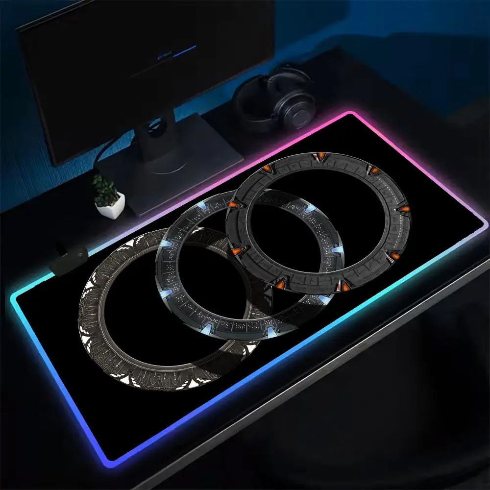 Movie Stargate Mouse Pad Anime Gaming Mouse Pad LED Table Pads Backlit Rubber Desktop XXL Mousepad RGB Desk Mats
Movie Stargate Mouse Pad Anime Gaming Mouse Pad LED Table Pads Backlit Rubber Desktop XXL Mousepad RGB Desk Mats