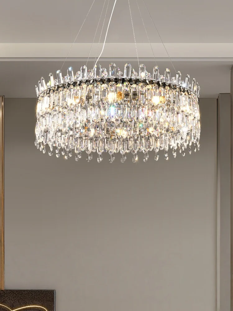 Modern Luxury LED Crystal Chandelier Furniture Decoration Living Room Bedroom Kitchen Dining Room Hotel Villa Crystal Lighting
Modern Luxury LED Crystal Chandelier Furniture Decoration Living Room Bedroom Kitchen Dining Room Hotel Villa Crystal Lighting