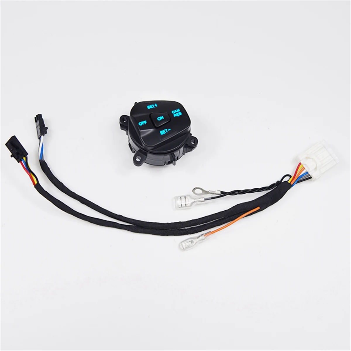 Car Blue LED Steering Wheel Right Cruise Control Switch Button with Wiring for Ford Fiesta MK7 Escort Ecosport 2013-2015JADD
Car Blue LED Steering Wheel Right Cruise Control Switch Button with Wiring for Ford Fiesta MK7 Escort Ecosport 2013-2015JADD