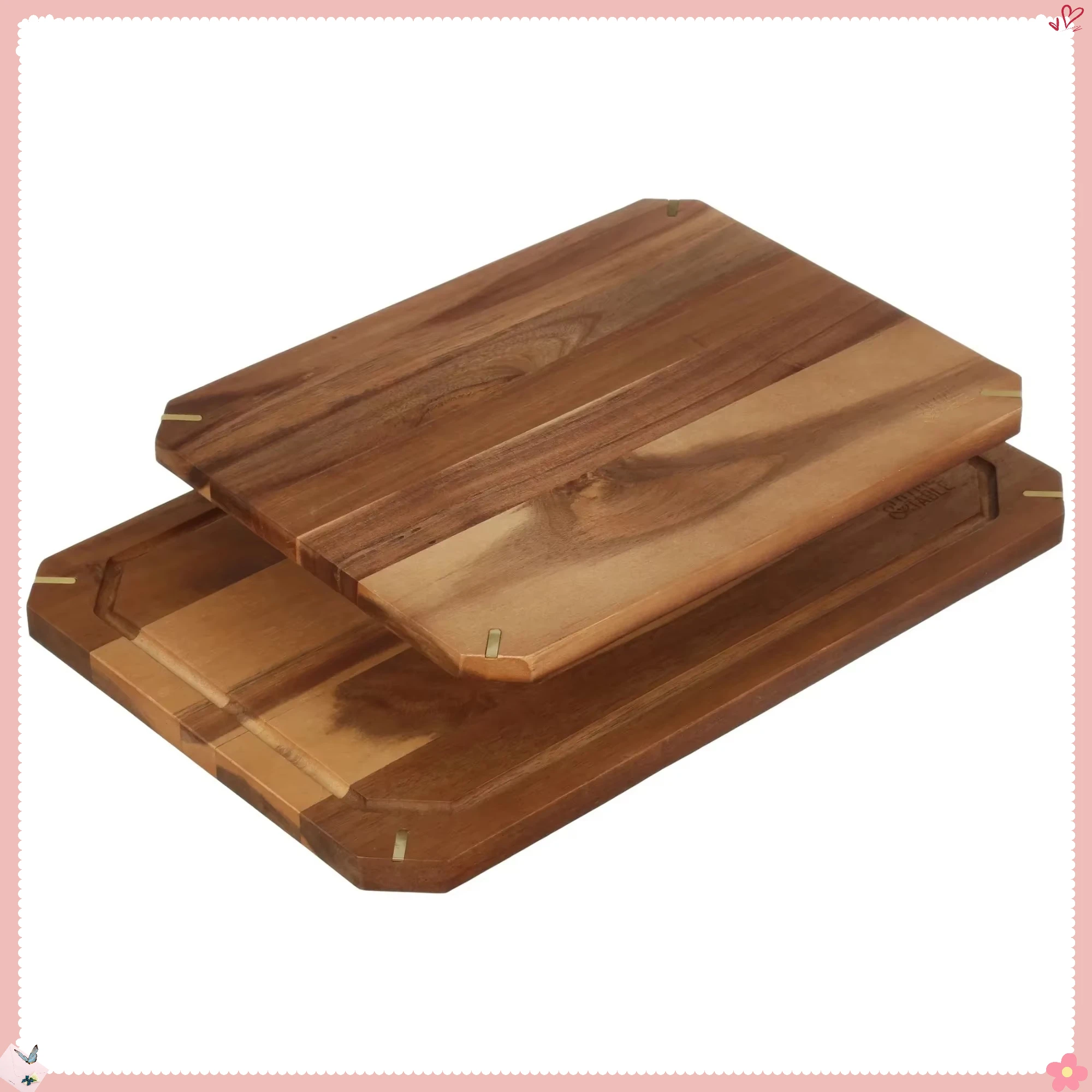 Набор прочных разделочных досок из акации, состоящий из 2 предметов, натуральное дерево, безопасное для ножей, можно мыть в посудомоечной машине, идеальный подарок хозяйственности
Набор прочных разделочных досок из акации, состоящий из 2 предметов, натуральное дерево, безопасное для ножей, можно мыть в посудомоечной машине, идеальный подарок хозяйственности