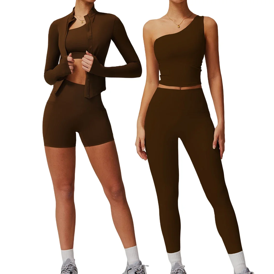 Yoga Set Gym Sportswear 2 Pieces Yoga Suits for Women Fitness Jacket Tracksuits Sports Bra Gym Leggings Zipper Athletic Wear
Yoga Set Gym Sportswear 2 Pieces Yoga Suits for Women Fitness Jacket Tracksuits Sports Bra Gym Leggings Zipper Athletic Wear