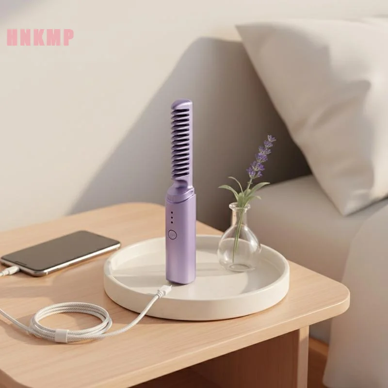 Electric Hair Straightening Comb Multi Functional Curling Brush Ceramic Plate Fast Heating For Salon Results
Electric Hair Straightening Comb Multi Functional Curling Brush Ceramic Plate Fast Heating For Salon Results