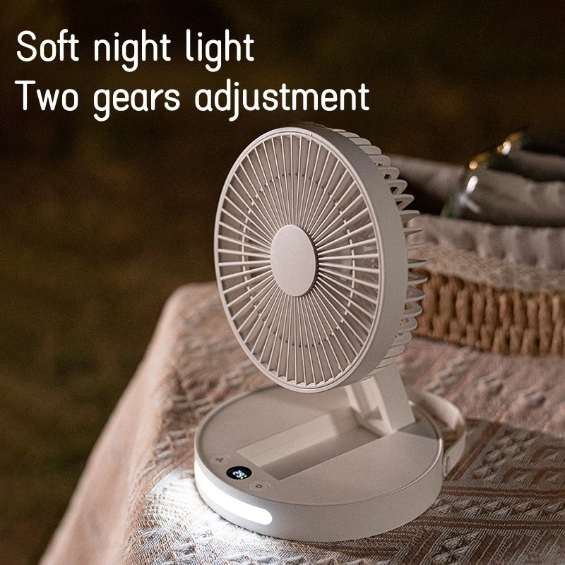 Foldable USB Rechargeable Small Fan 3600mAh Battery, Portable Mini Desk Fan with Strong Wind & Silent, for Home Dormitory Office
Foldable USB Rechargeable Small Fan 3600mAh Battery, Portable Mini Desk Fan with Strong Wind & Silent, for Home Dormitory Office