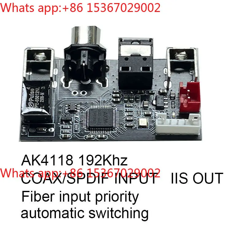 ES9039Q2M LHDC Bluetooth 5.4 192K QCC5181 I2S DSD IIS Input Decoder Board DAC
ES9039Q2M LHDC Bluetooth 5.4 192K QCC5181 I2S DSD IIS Input Decoder Board DAC