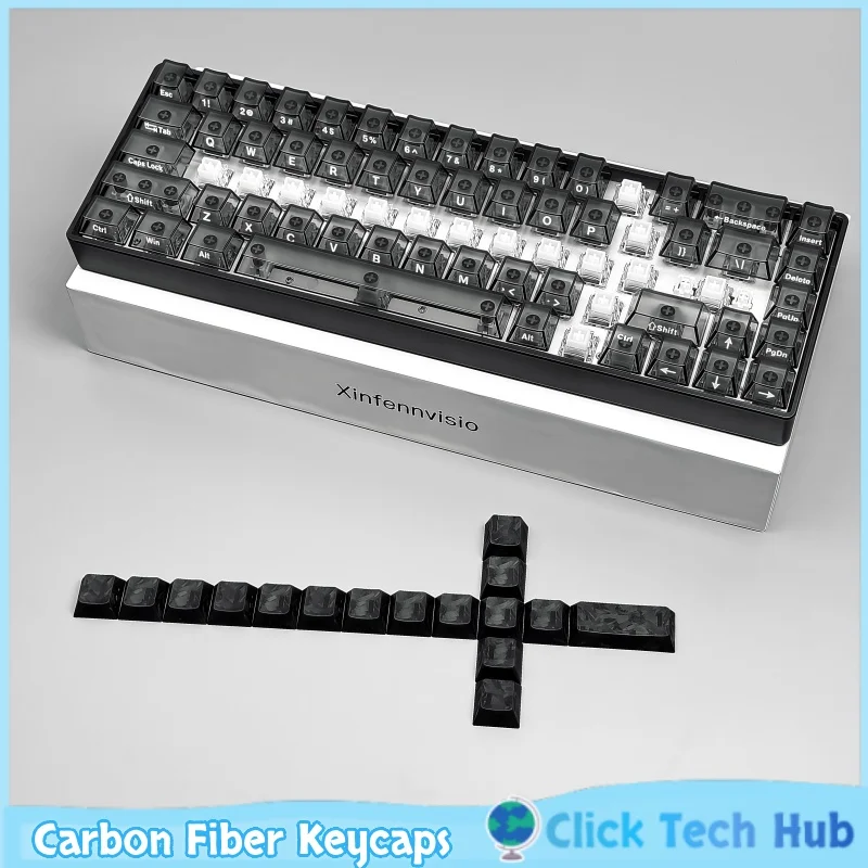 Carbon Fiber Keycaps Ocherry Height No Engraved Letters 16/20/33/45 Key Personalized Creative Mechanical Keyboard Keycaps
Carbon Fiber Keycaps Ocherry Height No Engraved Letters 16/20/33/45 Key Personalized Creative Mechanical Keyboard Keycaps