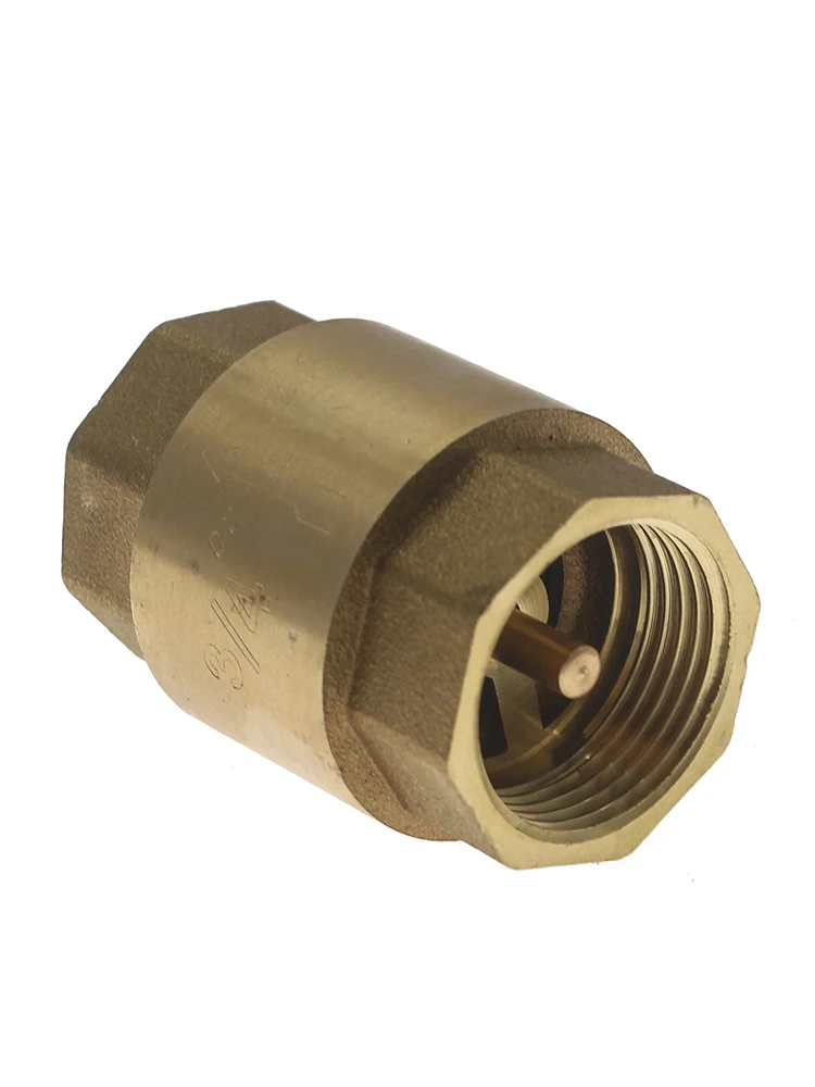 DN20 double inner wire 3/4 copper body copper core six point inner wire thickened one-way check valve
DN20 double inner wire 3/4 copper body copper core six point inner wire thickened one-way check valve