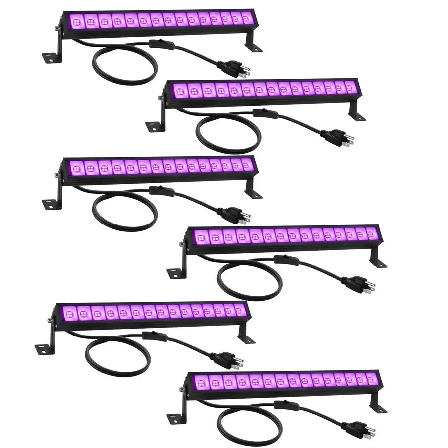 Светодиодная черная световая панель, 6 упаковок, мощный УФ-черный свет с переключателем усилителя, крышки 484 кв. футов для светящихся вечеринок, украшения на Хэллоуин
Светодиодная черная световая панель, 6 упаковок, мощный УФ-черный свет с переключателем усилителя, крышки 484 кв. футов для светящихся вечеринок, украшения на Хэллоуин