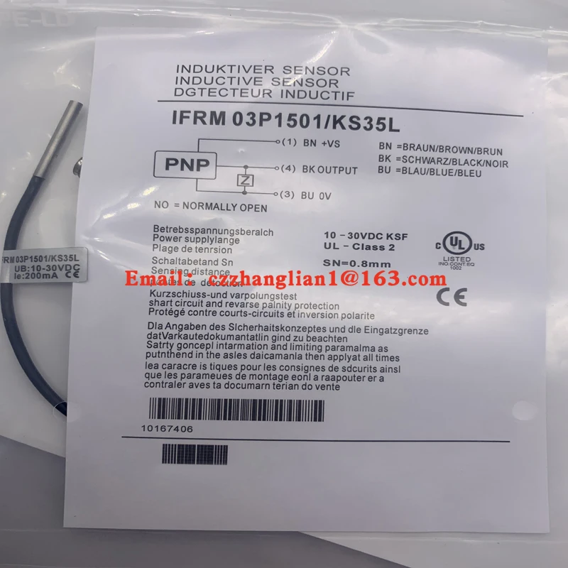 Совершенно новый бесконтактный переключатель IFRM 03P1501/KS35L IFRM 03P3501/KS35L Полные модели Быстрая доставка
Совершенно новый бесконтактный переключатель IFRM 03P1501/KS35L IFRM 03P3501/KS35L Полные модели Быстрая доставка