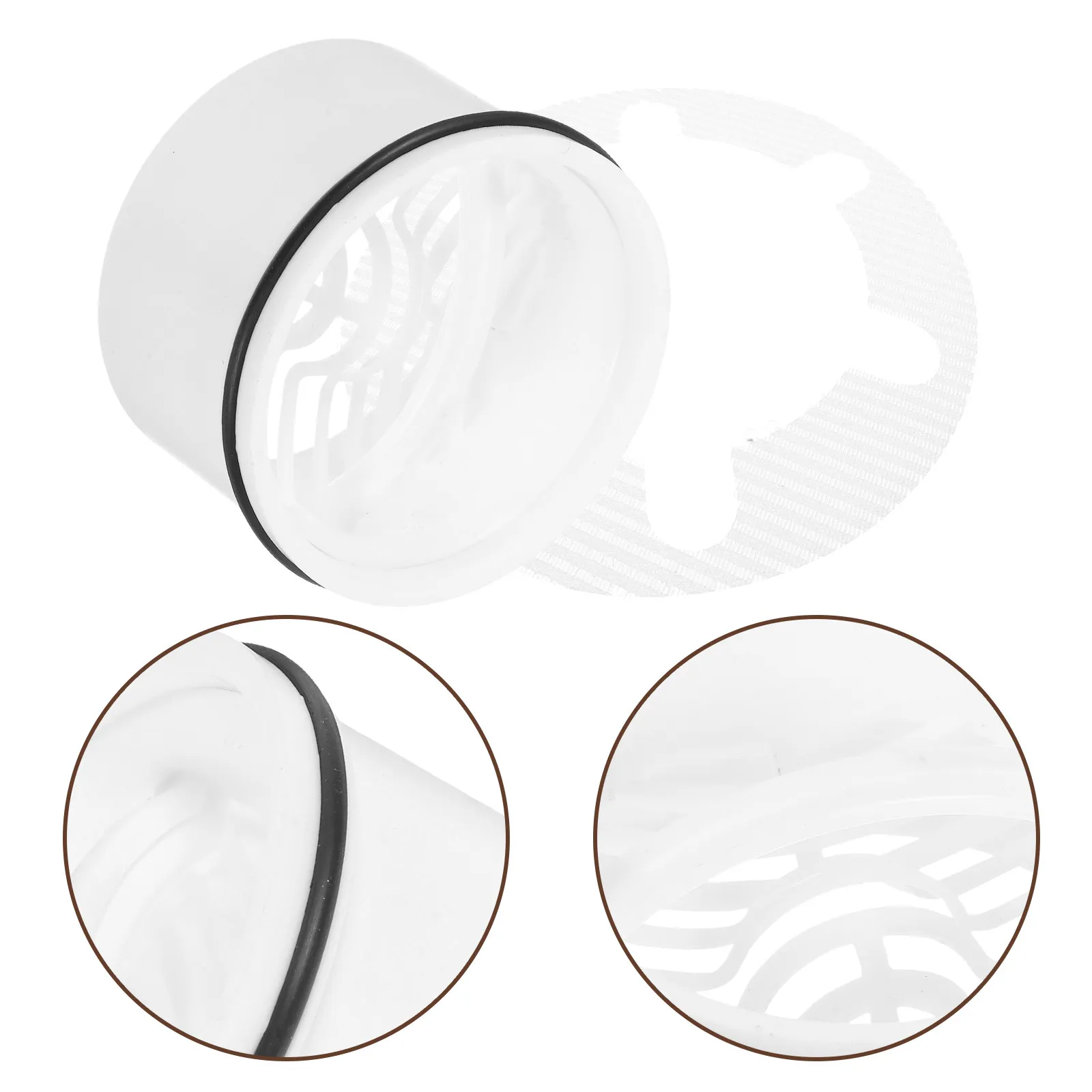 Комплект из 1 шт.: Белый сетчатый фильтр для слива в раковине, предотвращающий засоры, для ванной комнаты, умывальника, ванны, с защитой от запаха и обратного потока
Комплект из 1 шт.: Белый сетчатый фильтр для слива в раковине, предотвращающий засоры, для ванной комнаты, умывальника, ванны, с защитой от запаха и обратного потока