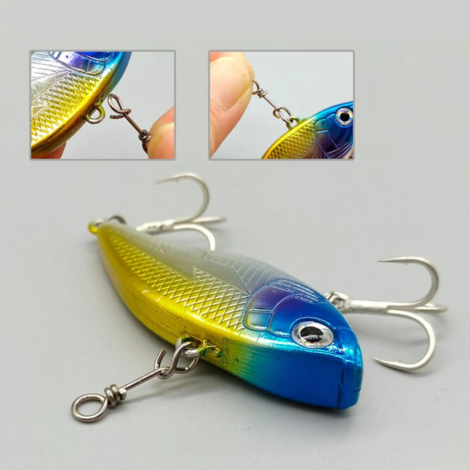 Heavy Duty Fishing Lure Connectors Stainless Steel Snap Fastener Tackle Tools for Freshwater Saltwater Supplies
Heavy Duty Fishing Lure Connectors Stainless Steel Snap Fastener Tackle Tools for Freshwater Saltwater Supplies