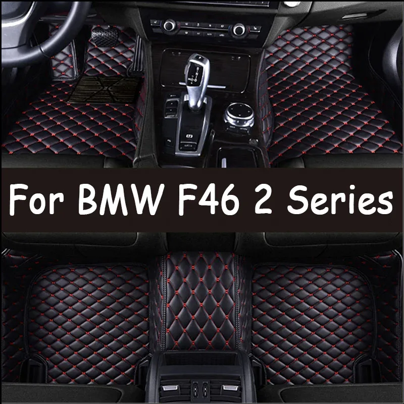 Автомобильные коврики из искусственной кожи на заказ для BMW F46 2 серии Gran Tourer 2014-2019, детали интерьера, автомобильные аксессуары, ковер
Автомобильные коврики из искусственной кожи на заказ для BMW F46 2 серии Gran Tourer 2014-2019, детали интерьера, автомобильные аксессуары, ковер