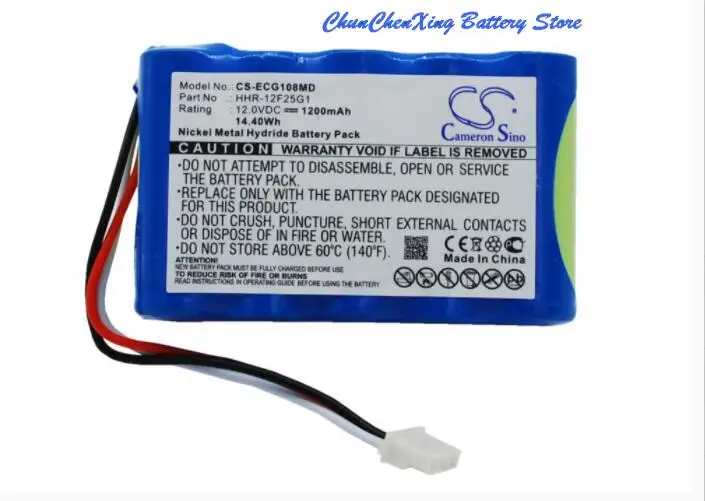 OrangeYu 12.0V 1200mah Medical battery HHR-12F25G1 for KENZ CARDICO ECG-108, ECG-110 +TOOL
OrangeYu 12.0V 1200mah Medical battery HHR-12F25G1 for KENZ CARDICO ECG-108, ECG-110 +TOOL